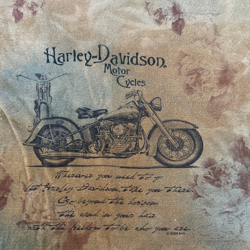Harley-Davidson 3/4 sleeves shirt